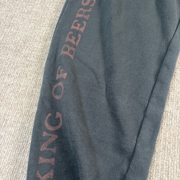 American Eagle Outfitters Black Joggers with Graphic Print 0105 - Picture 2 of 4